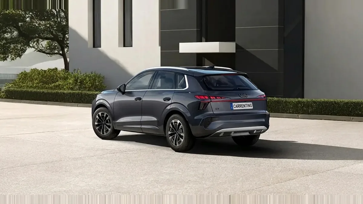 Audi Q3 Advanced TFSI 110kW S Tronic en renting en Barcelona — Delantera