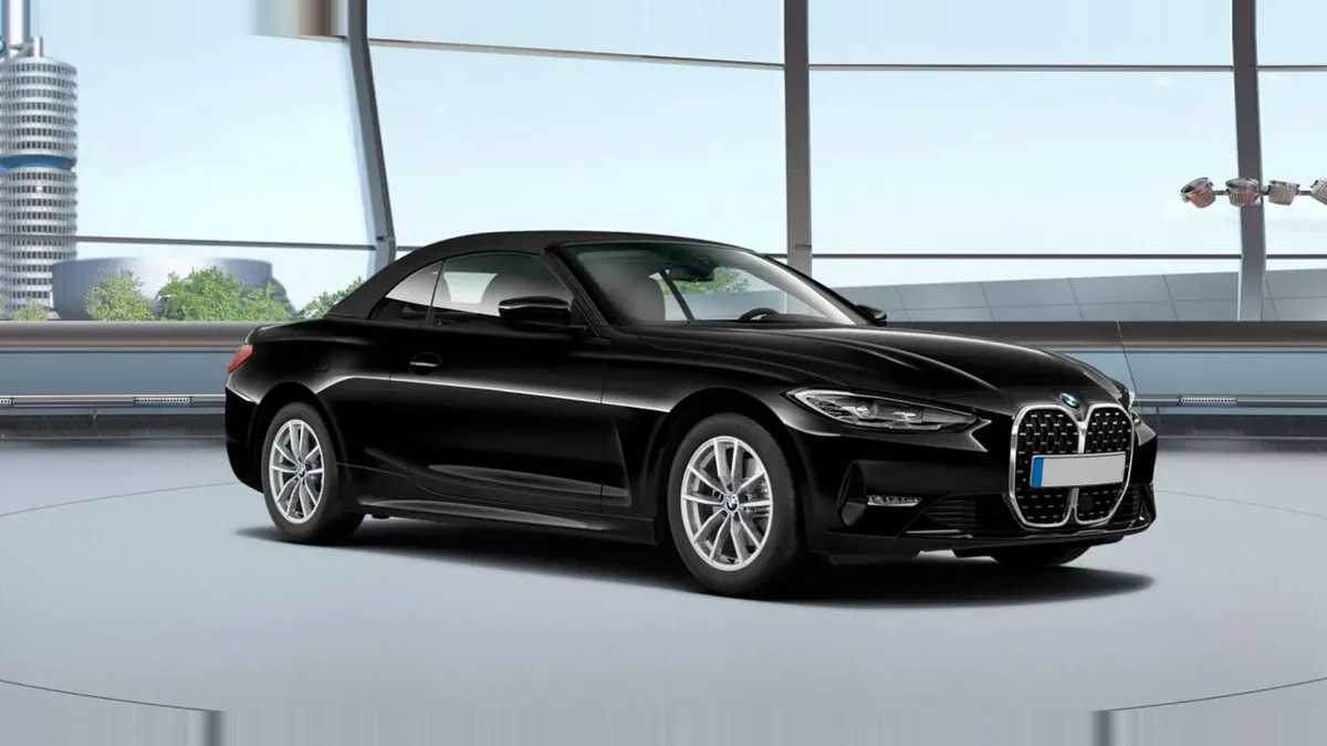BMW Serie 4 420i Cabrio en renting en Barcelona — Interior