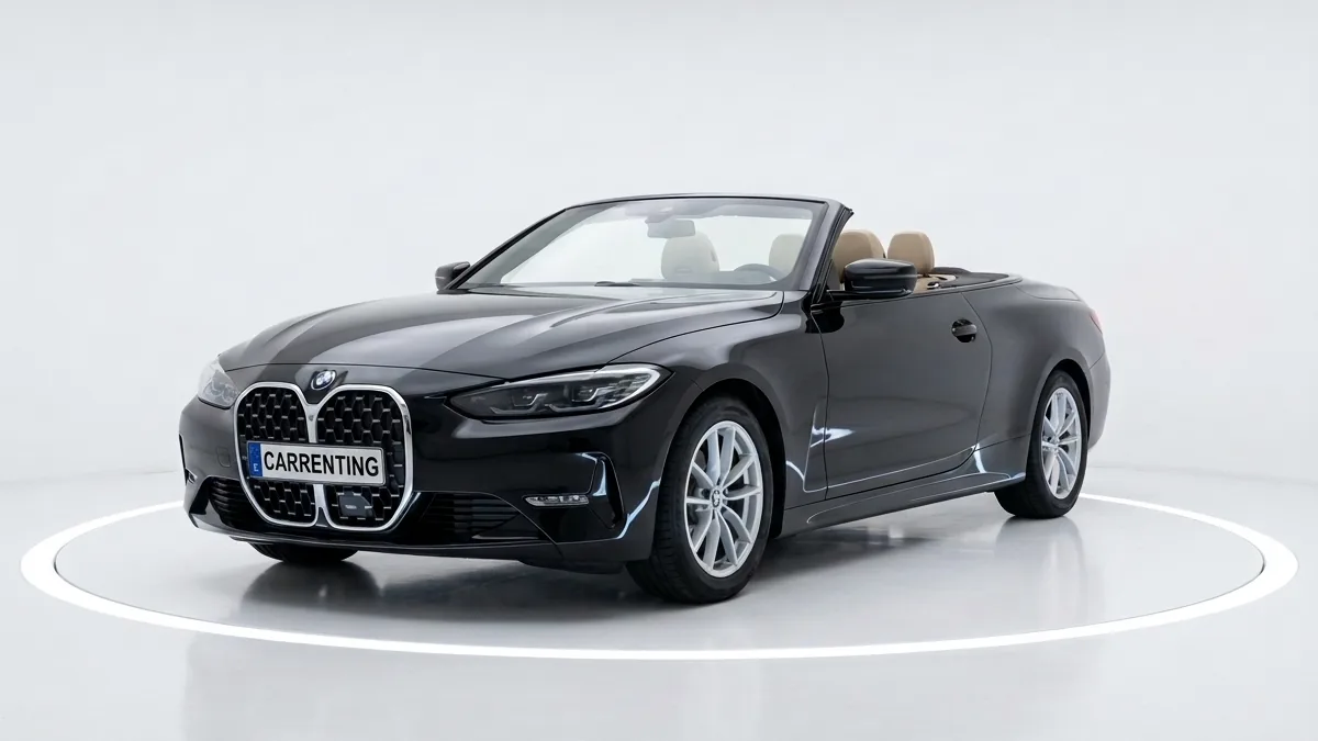 BMW Serie 4 420i Cabrio en renting en Barcelona