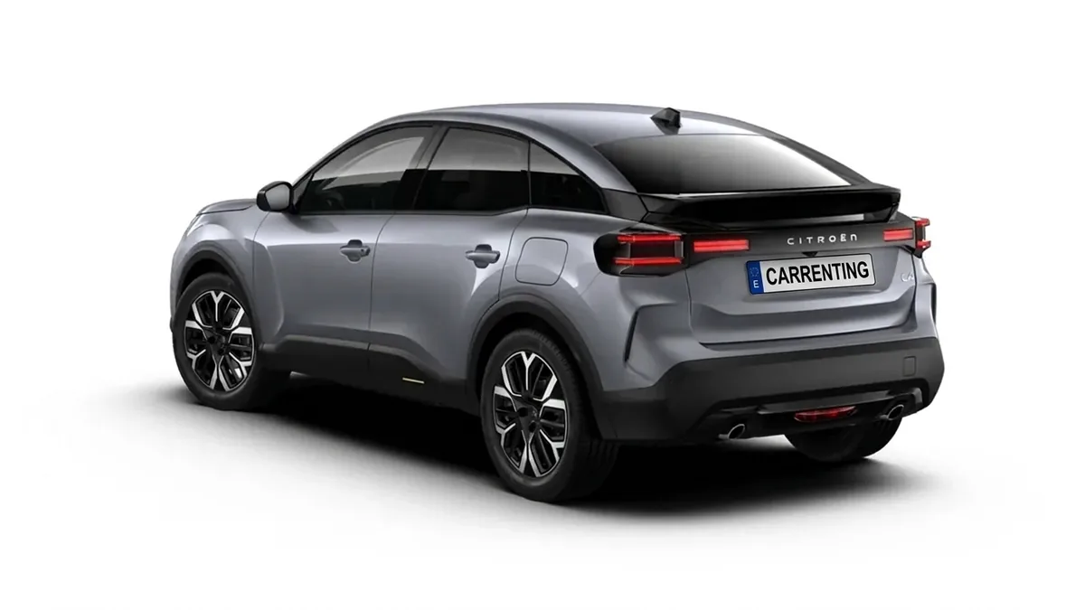 Citroën C4 Hybrid Business Edition en renting en Barcelona — Trasera