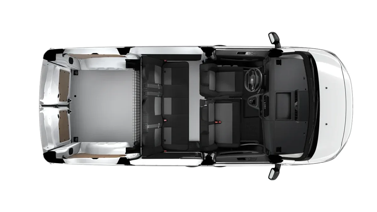 Citroën Jumpy Doble Cabina Plegable Talla M BlueHDi 120 S&S en renting en Barcelona — vista 6
