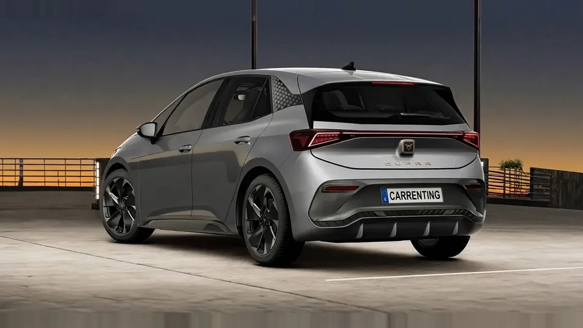 CUPRA Born e-Boost Pack Advanced Plus en renting en Barcelona — Delantera
