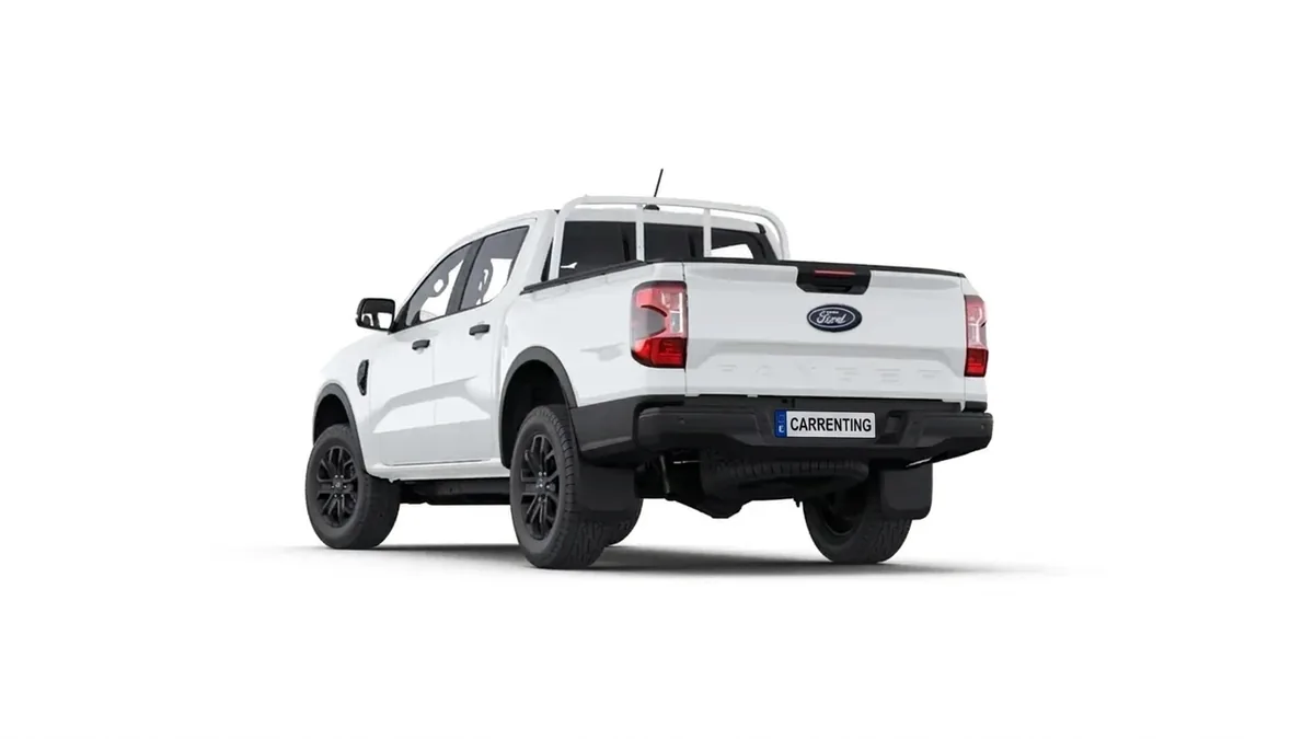 Ford Ranger XLT Doble Cabina 3.0 EcoBlue 240CV en renting en Barcelona — Trasera