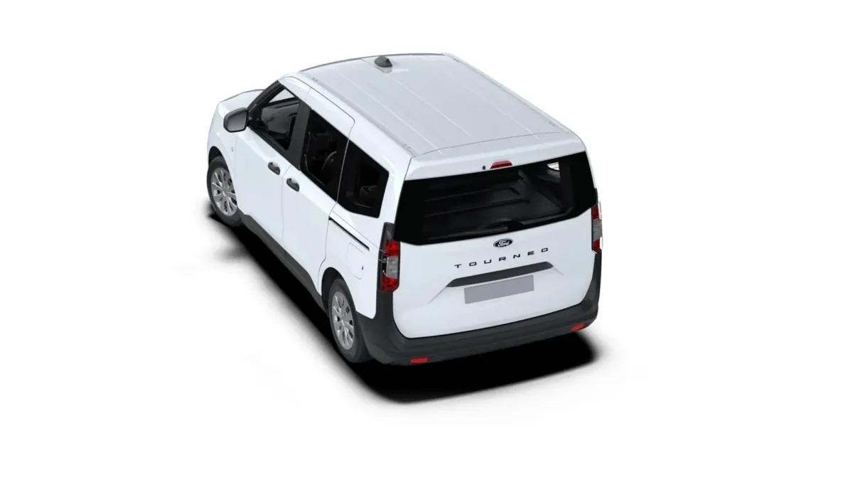Ford TOURNEO COURIER KOMBI ECOBOOST 1.0 125CV en renting en Barcelona — Trasera