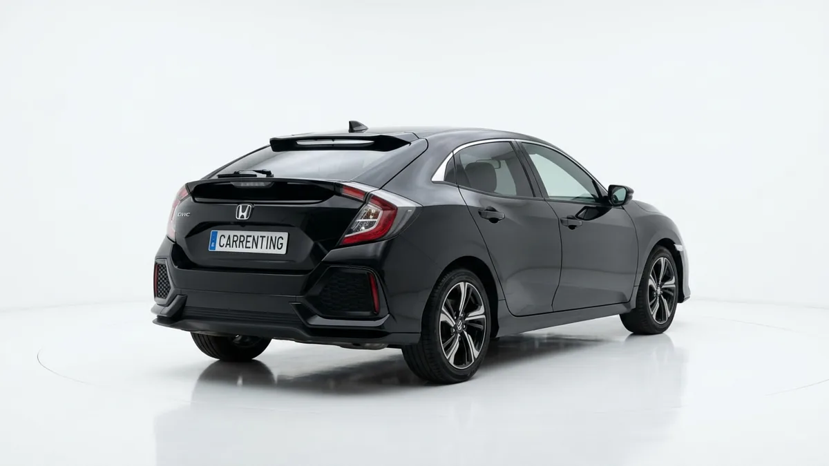 Honda Civic 2.0 i-MMD Elegance 184CV en renting en Barcelona — Delantera