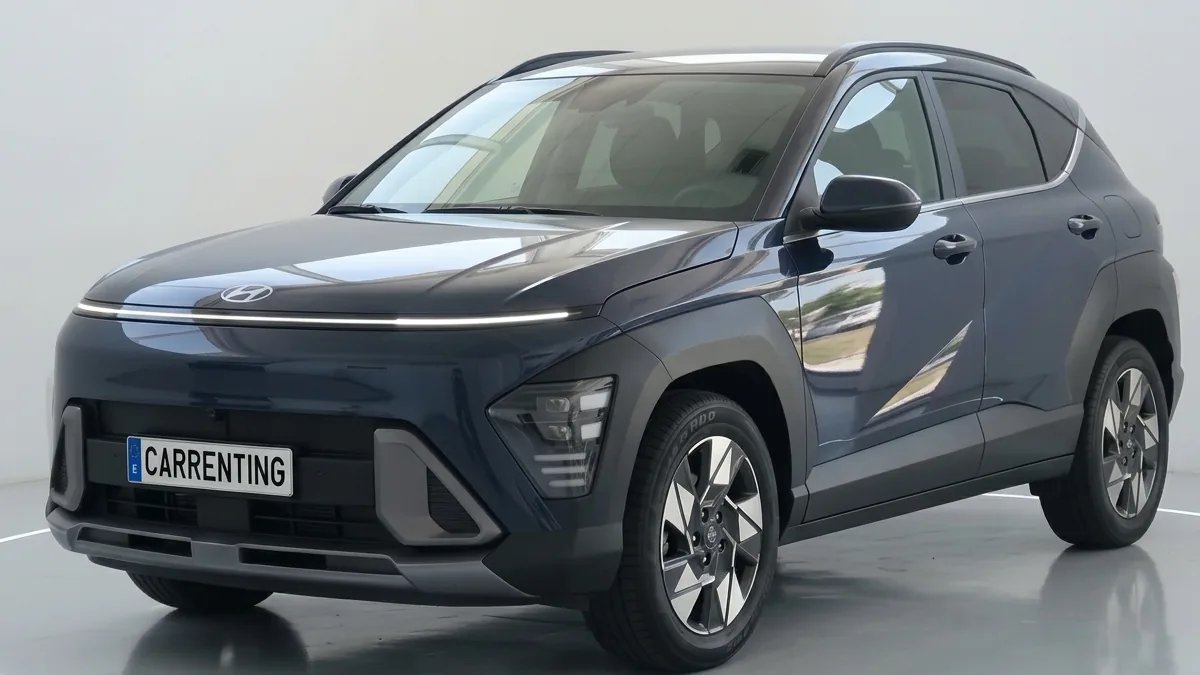 Hyundai Kona HEV 1.6GDI 138CV DT Maxx GA en renting en Barcelona