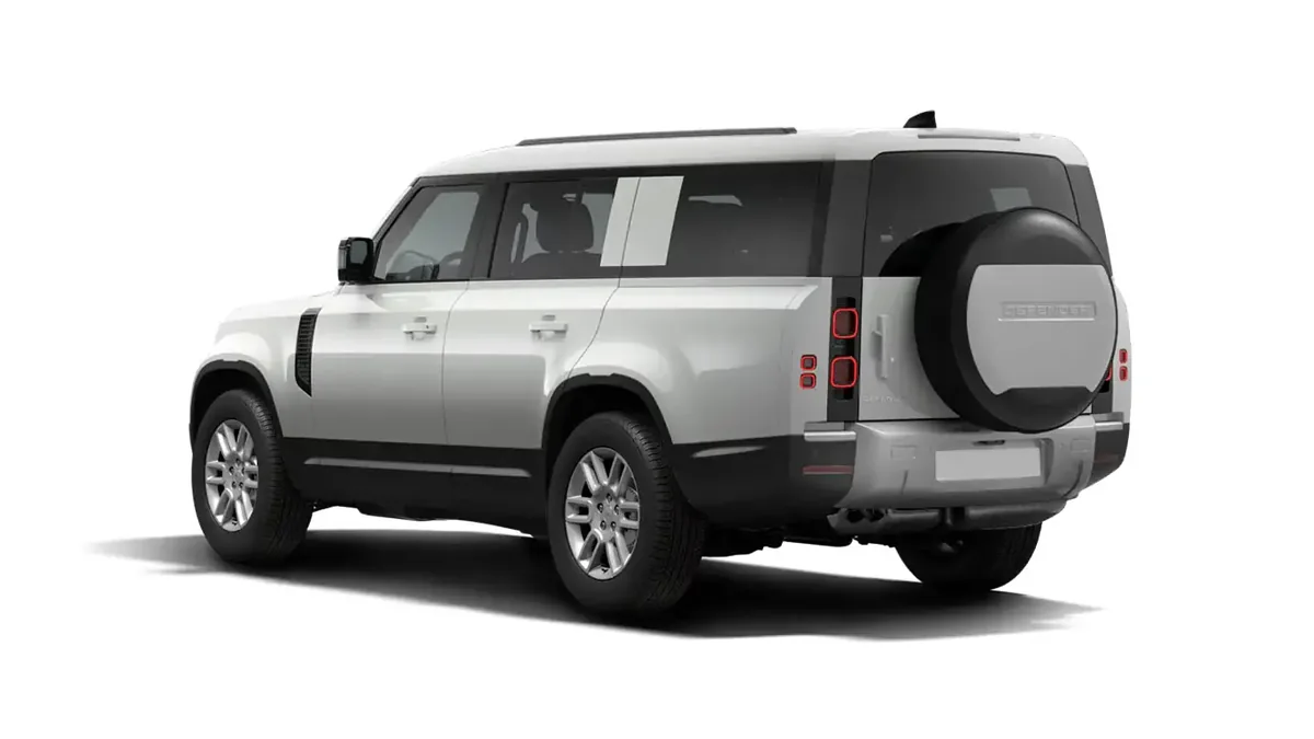 Land Rover Defender 3.0D I6 250S MHEV en renting en Barcelona — Trasera