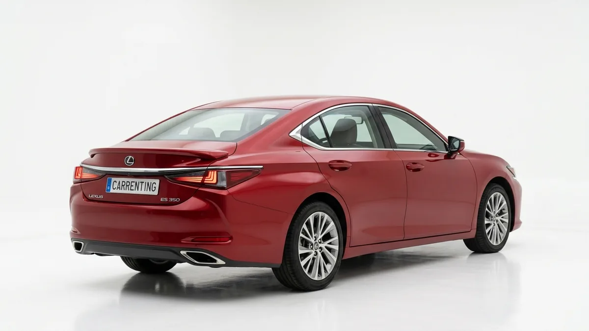 Lexus ES 2.5 300h Premium en renting en Barcelona — Trasera