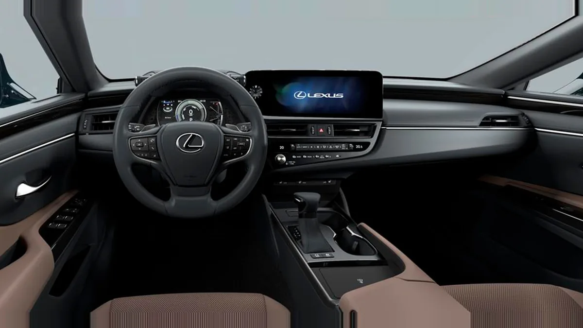 Lexus ES 2.5 300h Premium en renting en Barcelona — Delantera