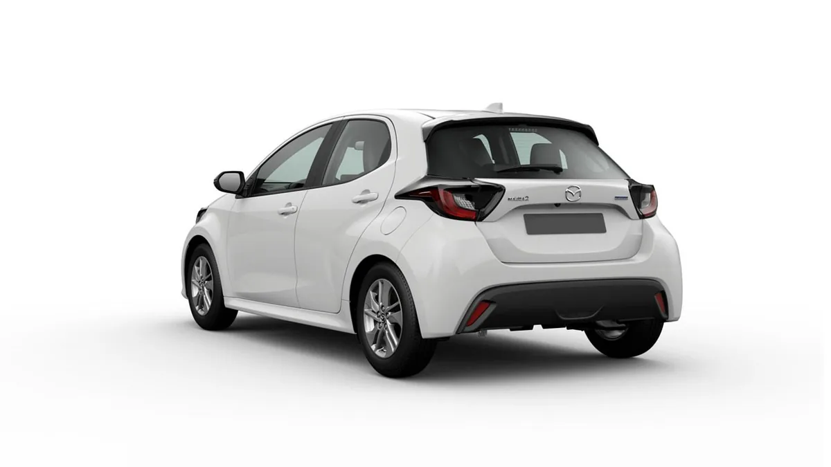 Mazda 2 Hybrid 1.5 85kW 116CV CVT Centre-Line en renting en Barcelona — Lateral