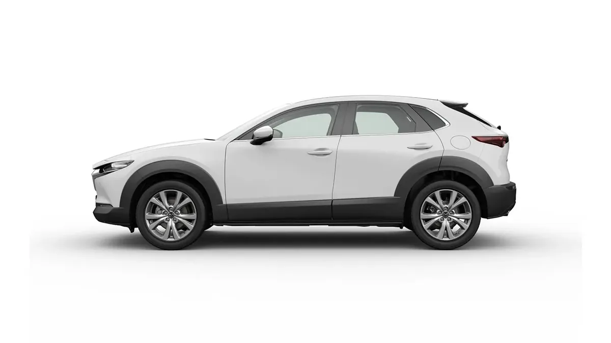 Mazda CX-30 2.5L e-SYACTIV-G MHEV 103kW AT Centre-line en renting en Barcelona — Lateral