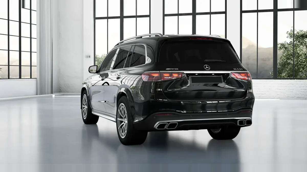 Mercedes-AMG GLS 63 4MATIC en renting en Barcelona — Trasera