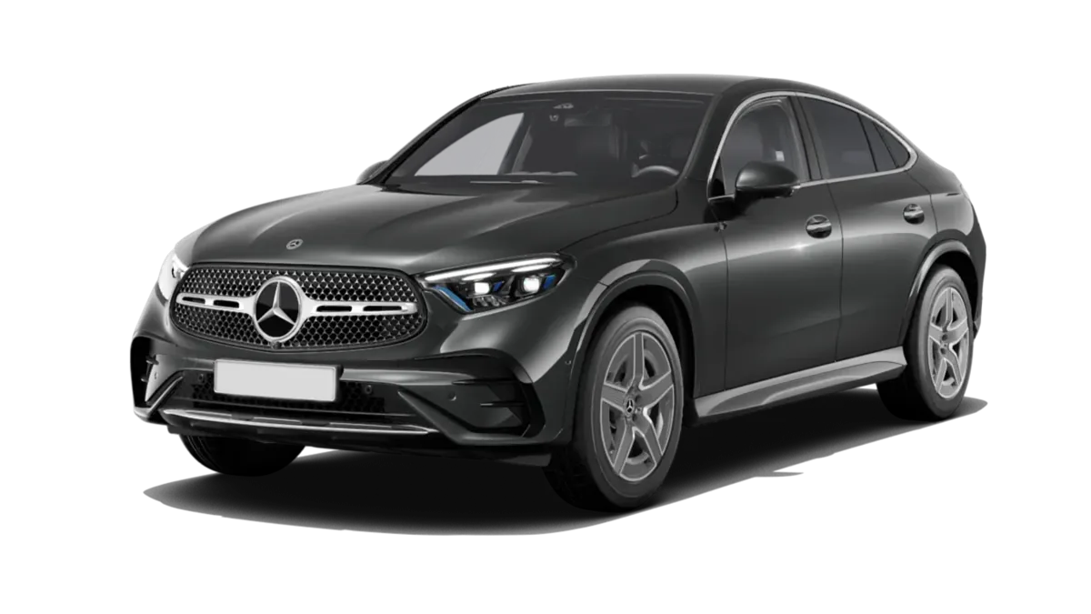 Mercedes-Benz GLC Coupé 200 4MATIC en renting en Barcelona — Lateral