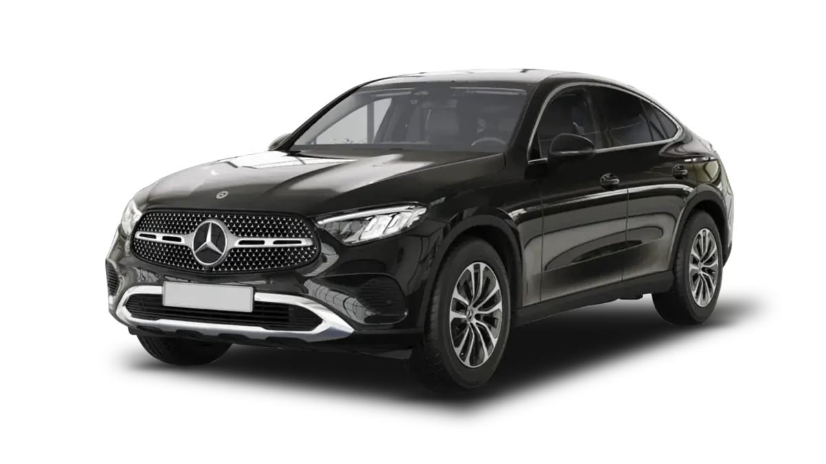 Mercedes-Benz GLC Coupé 220D 4MATIC en renting en Barcelona — Lateral