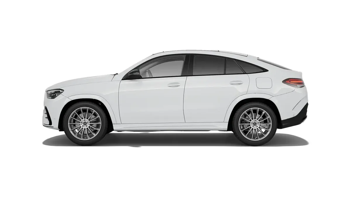 Mercedes-Benz GLE 350de 4MATIC Coupé en renting en Barcelona — Lateral