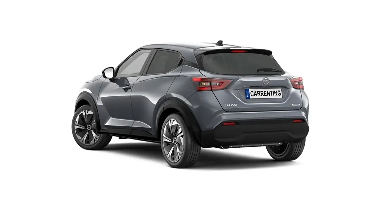 Nissan Juke 1.6 Hybrid Nconnecta 145CV Automático en renting en Barcelona — Delantera