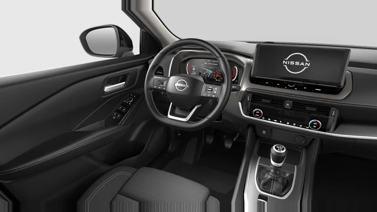 Nissan Qashqai DIG-T 158CV MHEV 4x2 Acenta II en renting en Barcelona — Interior