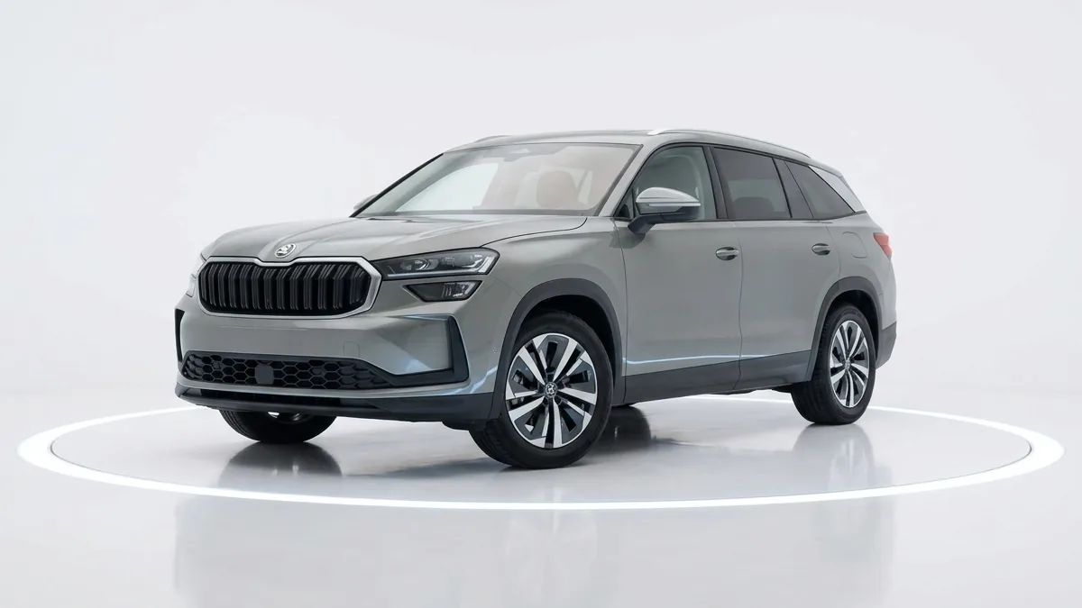 Škoda Kodiaq 2.0 TDI DSG Selection en renting en Barcelona — Lateral