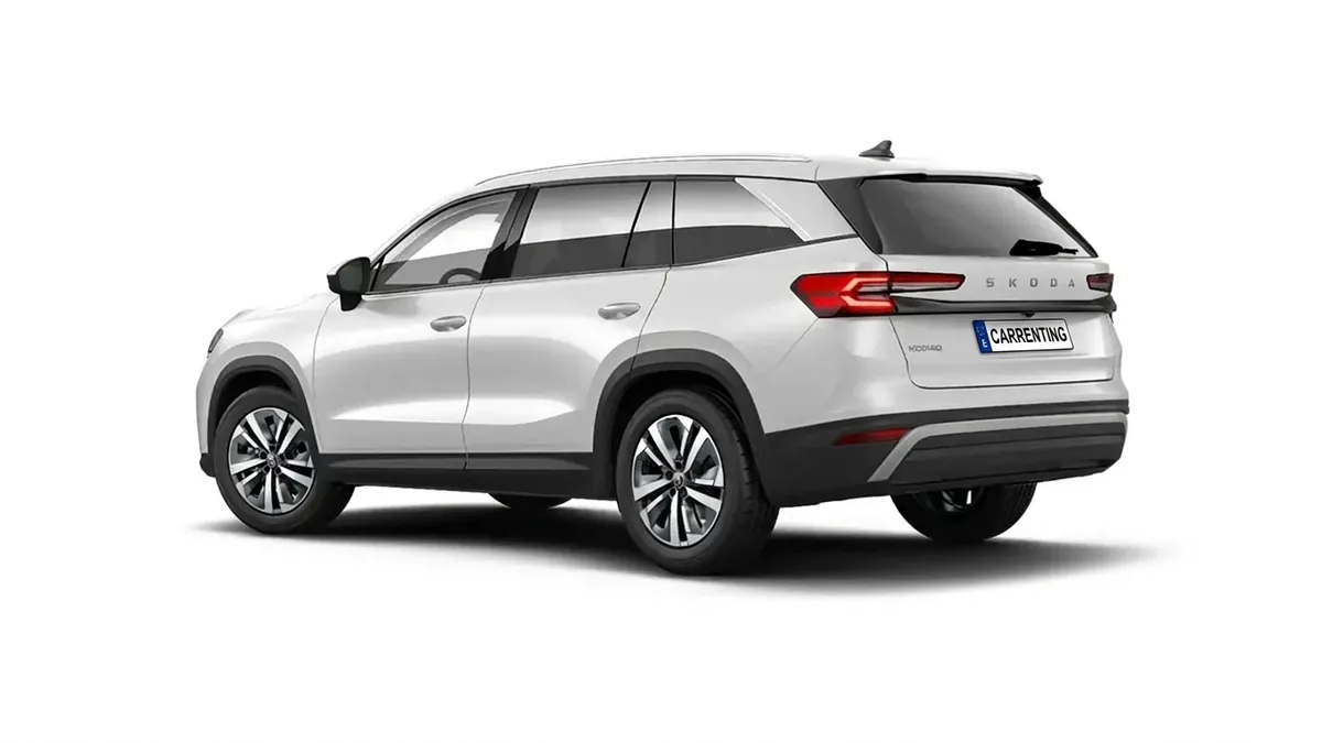 Škoda Kodiaq 2.0 TDI DSG Selection en renting en Barcelona — Interior