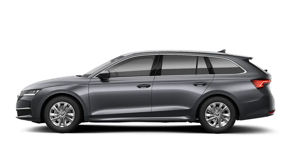 Škoda Octavia Combi 2.0 TDI DSG Selection en renting en Barcelona — Delantera